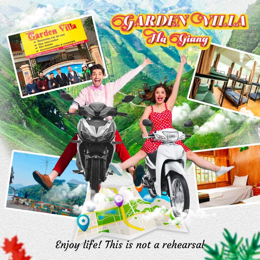Garden Villa Homestay And Tour Motorbike&Car For Rent Ha Giang Exterior foto
