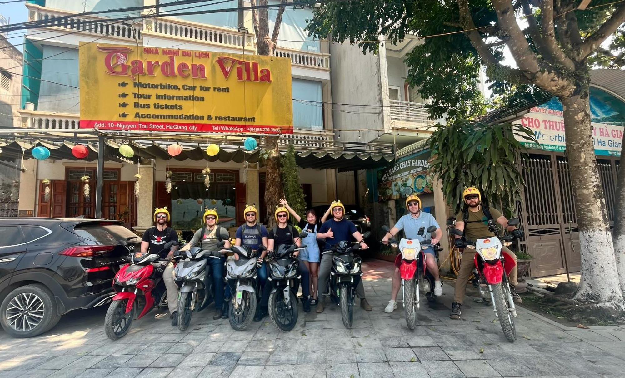 Garden Villa Homestay And Tour Motorbike&Car For Rent Ha Giang Exterior foto